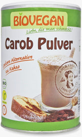 Gluten-free carob powder organic 200 g - organic vegan
